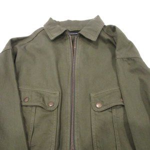 THE KOOPLES GREEN JEAN JACKET